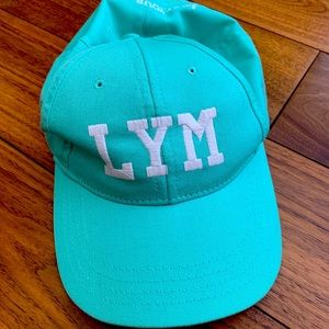 Turquoise live your melon baseball cap